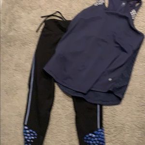 Champion large shirt medium pants